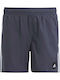 adidas 3-Stripes Kids Swimwear Swim Shorts Navy Blue
