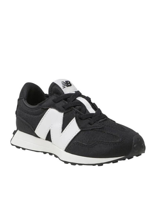 New Balance 327 Bungee Lace Kids Sneakers Black