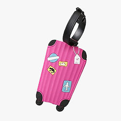 Bartuggi Kofferanhänger Rosa Rosa