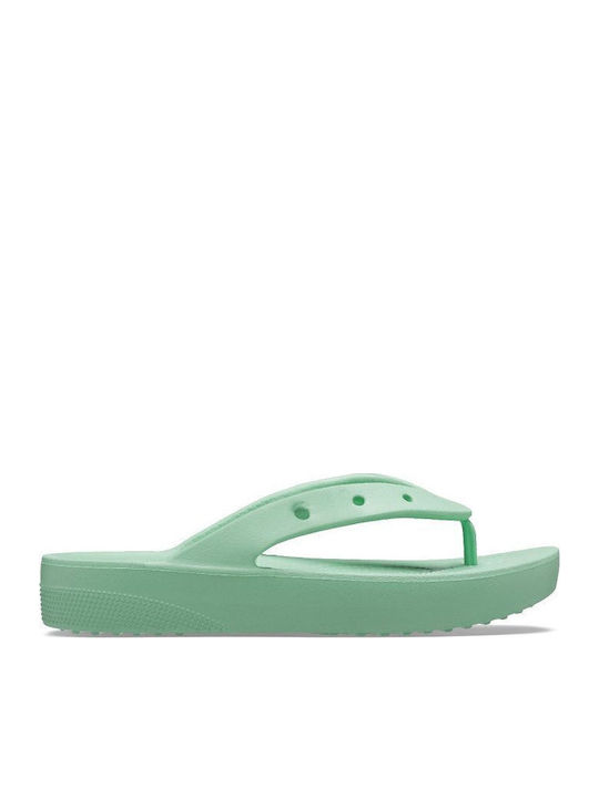Crocs Σαγιονάρες με Πλατφόρμα Jade Stone