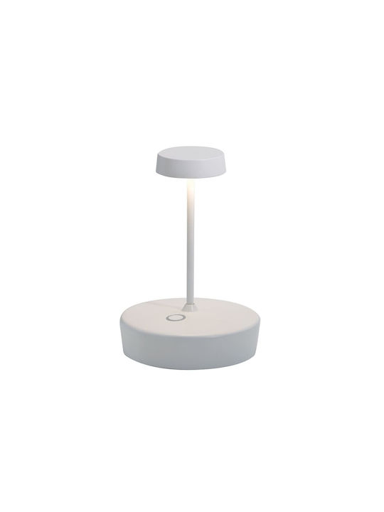 Zafferano Zafferano Outdoor Floor Lamp Mini LED Outdoor Space 2W with Warm White Light IP65 White