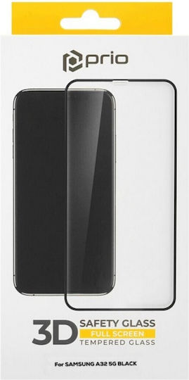 Prio 3D Full Face Tempered Glass Black (Galaxy A32 5G)