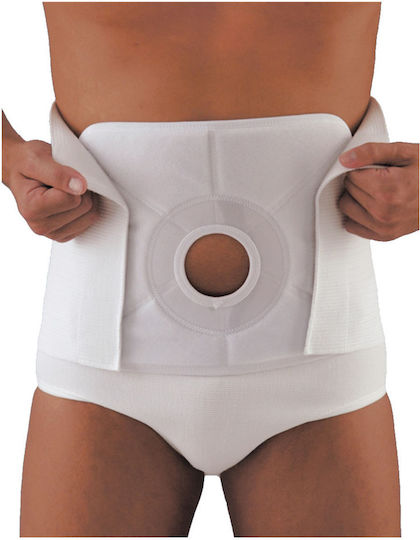 Scudotex Centură Colostomie Înălțime 24cm de culoare Alb 760