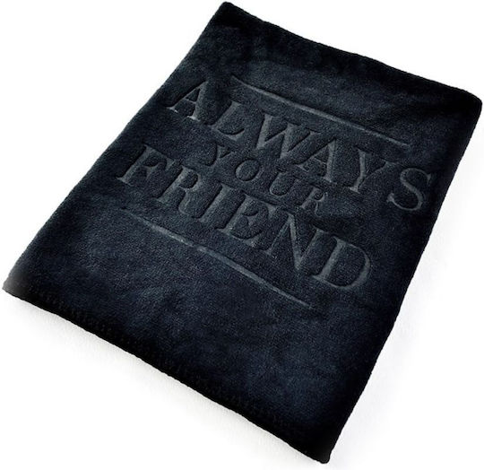 Always Your Friend Dog Cleaning Supplies Towel for Body Cleansing Black 40x40cm