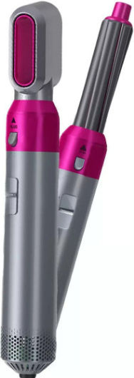 Hoomei Ceramic Electric Brush with Air for Straightening and Curls 1000W