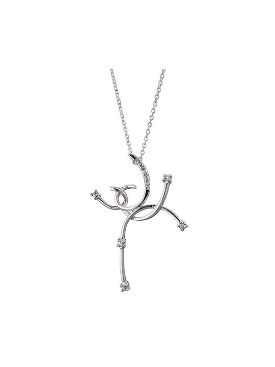Oxzen Cross from Silver with Chain