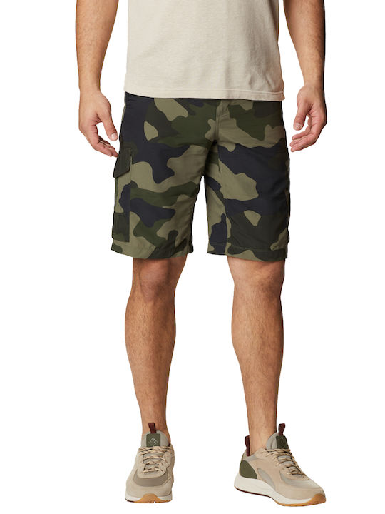 Columbia Silver Ridge Ανδρική Βερμούδα Cargo Camo Χακί