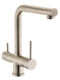 Swiss Aqua Technologies BSD185F Tall Kitchen Faucet Counter Inox Silver