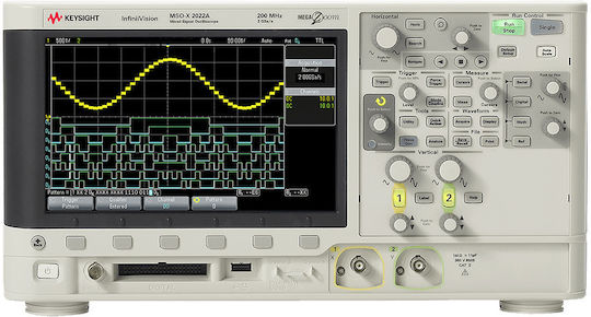 Keysight DSOX2012A Παλμογράφος Πάγκου 100MHz με 2 Αναλογικά Κανάλια και 8.5" Οθόνη