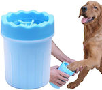 Wash Foot Cup Dog Foot Cleansing Container Blue