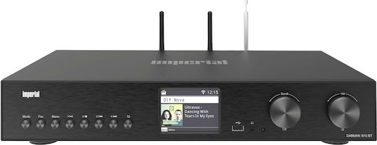 Imperial Dabman i510BT Επιτραπέζιο Ραδιόφωνο Ρεύματος DAB+ με Bluetooth και USB Μαύρο