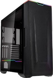 Phanteks Eclipse G500A DRGB Fanless Gaming Midi Tower Κουτί Υπολογιστή με Πλαϊνό Παράθυρο Μαύρο