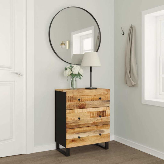 Chest of Drawers Made of Solid Wood 60x33x75cm Chest of Drawers Made of Solid Wood 60x33x75cm