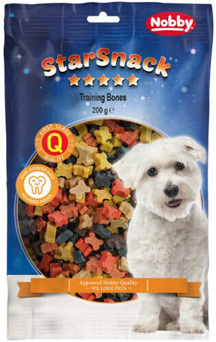 Nobby Starsnack Bones Leckerli für Hunde mit Lamm und Geflügel 200gr 69738