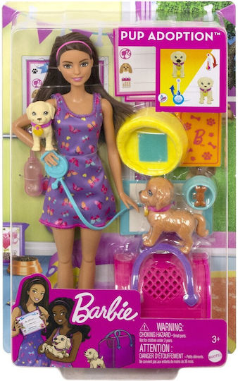 Barbie Pup Adoption Păpușă pentru 3+ ani+ Ani