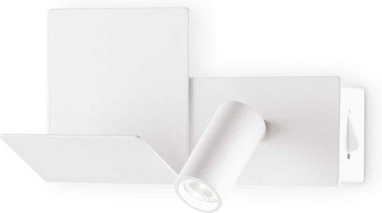 Ideal Lux Komodo-2 Classic Lamp Wall with Integrated LED and Warm White Light 19x10.5x10.5cm