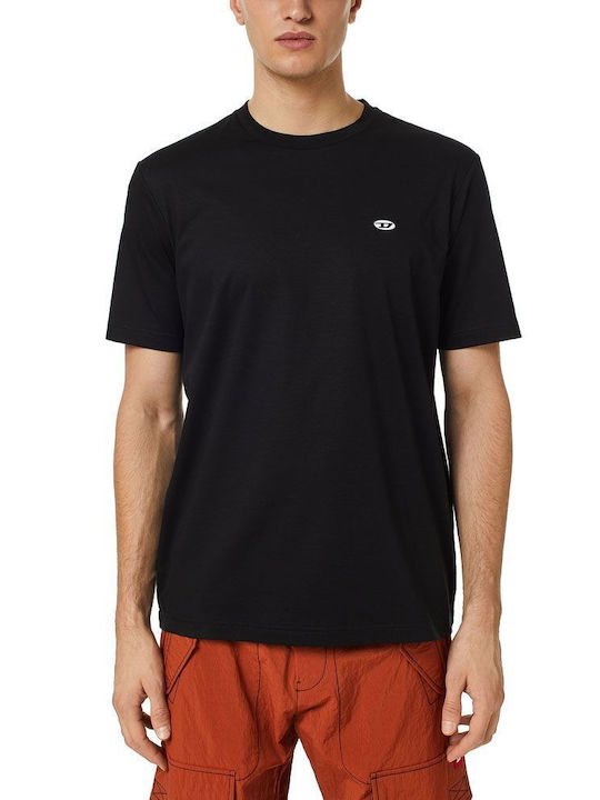 Diesel Men's Short Sleeve T-shirt Black