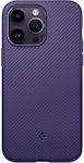 Spigen Mag Armor (MagFit) Silicone Back Cover Durable Purple (iPhone 14 Pro Max)