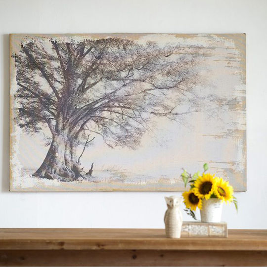 Artekko Painting on Canvas Black and white 150x100cm