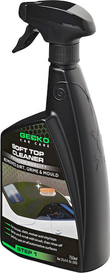 Gecko Σπρέι Καθαρισμού για Κουκούλα Soft Top Cleaner 750ml