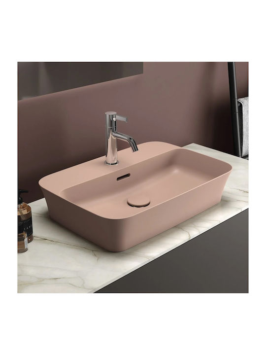 Ideal Standard Ipalyss Надеждна мивка Порцелан 55x38x14.5см Розов