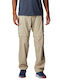 Columbia Silver Ridge Utility Convertible Lang Hose Wandern Beige