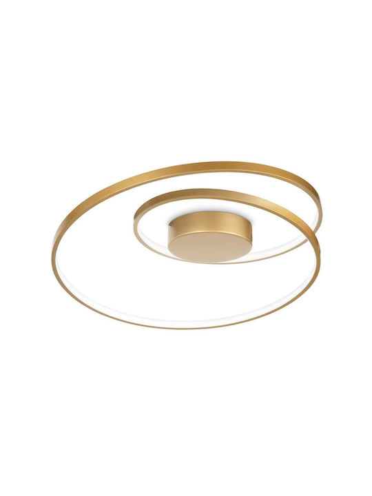 Ideal Lux Oz Dali Deckenleuchte 60cm Gelb mit Integrierter LED