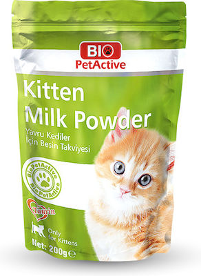 Bio Petactive Kitten Milk Powder Lapte pentru Pisici Substitut de lapte matern 200gr BP322