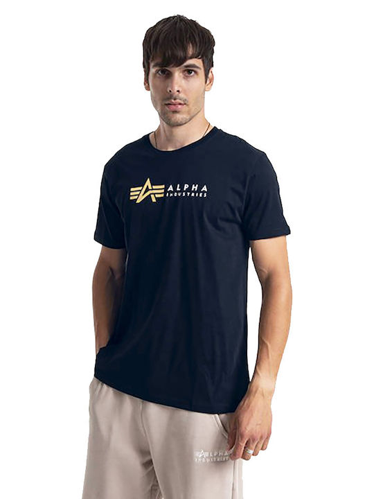 Alpha Industries T-shirt Bărbătesc cu Mânecă Sc...