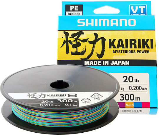 Shimano Kairiki 8 Fishing Filament 300m / 0.42mm / 39.5kg