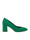 Tamaris Suede Green Heels