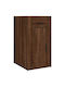 Office Storage Chipboard Cabinet Oak L40xW49xH75cm