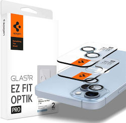 Spigen EZ Fit Optik Pro 2pcs Protecție Cameră Sticlă călită Albastru pentru iPhone 14 / 14 Plus AGL05602