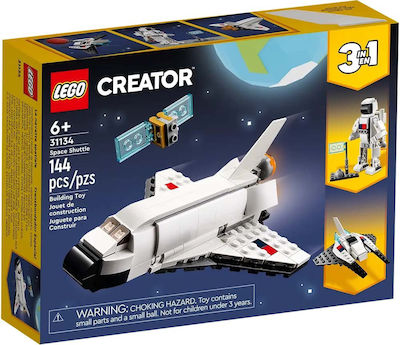 Lego Creator 3 în 1 Space Shuttle pentru 6+ ani