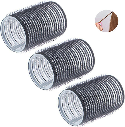 Set Rollers Wire Mesh Roller in Black Color 3pcs
