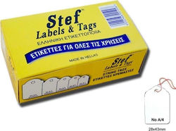 Stef Labels 28x43mm