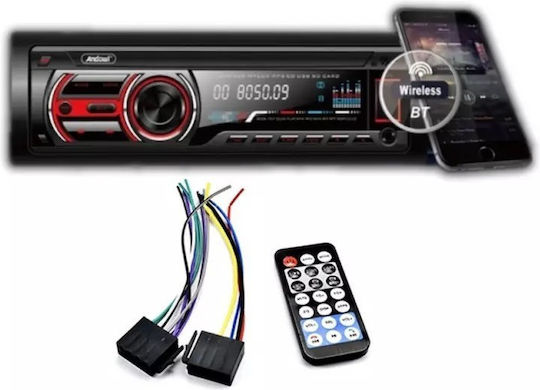 Andowl Ραδιόφωνο Αυτοκινήτου 1 DIN (Bluetooth/USB)