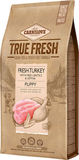 Carnilove True Fresh Puppy 1.4kg Trockenfutter ohne Getreide für Welpen mit Türkei