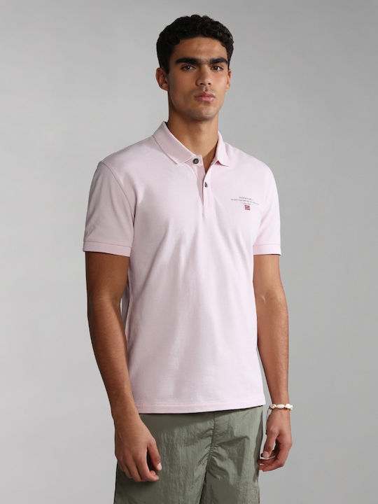 Napapijri Elbas Polo Bluza Tricou Cu Mânecă Scu...