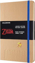 Moleskine Large Zelda Ruled Moving Ruled Beige Moleskine Large Zelda Ruled Moving Ruled Beige
