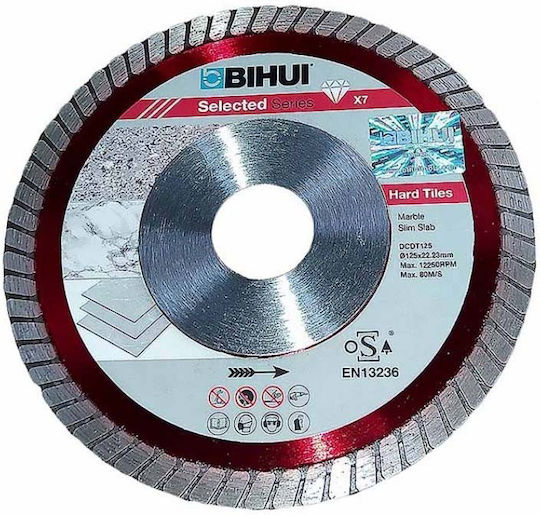 Bihui Δίσκος Κοπής Δομικών Υλικών 125mm