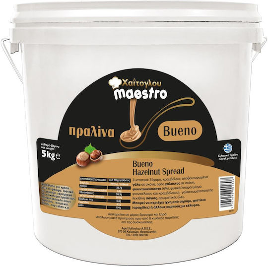 Αφοι Χαΐτογλου Πραλίνα Maestro με Bueno 5000gr