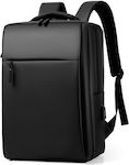 Αδιάβροχη Τσάντα Πλάτης για Laptop 15.6" σε Μαύρο χρώμα OL826893