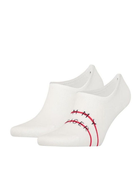 Tommy Hilfiger Herren Einfarbige Socken White 1...