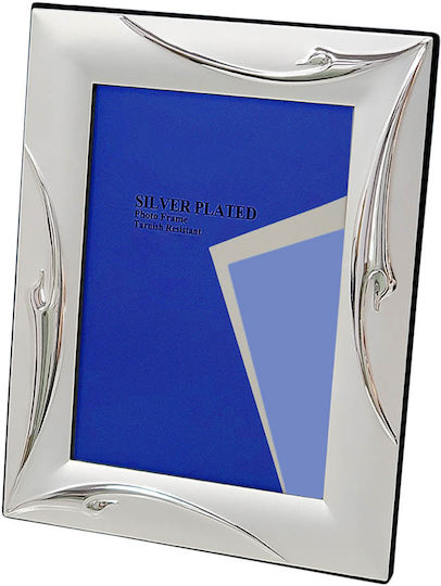 Ankor Silver Plated Photo Frame with Silver Frame