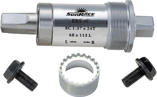 SunRace BBS18 Bicycle Bottom Bracket Bottom Bracket 68x113mm