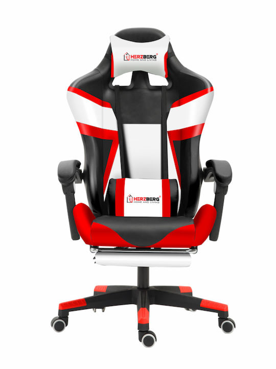 Herzberg HG-8082 Scaun Gaming Din piele ecologi...