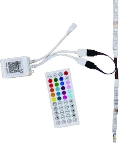 Universo TE-RGB3 Ασύρματο RGB Controller Bluetooth με Τηλεχειριστήριο 70366