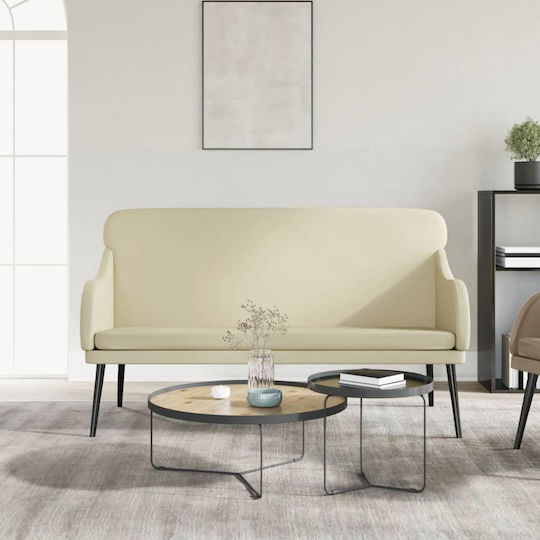 Canapea Cu Două Locuri Din Piele Ecologică 110x76x80cm