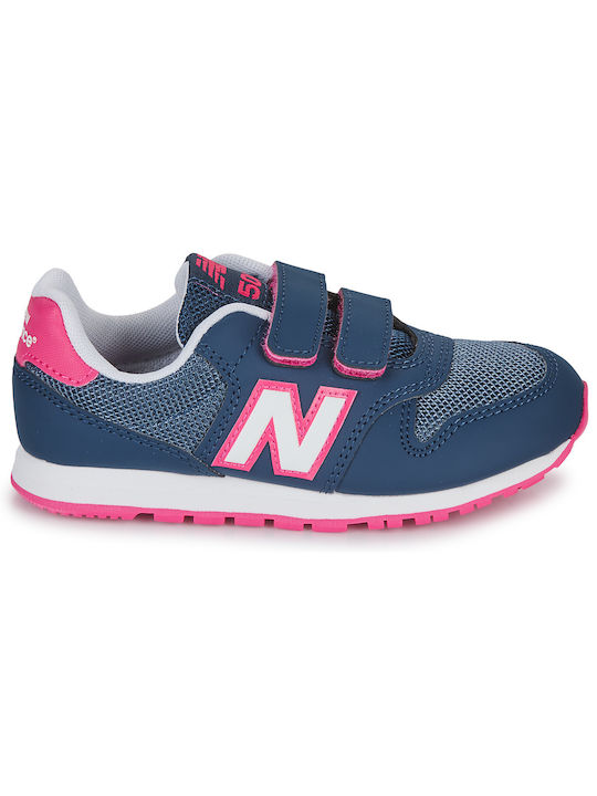 New Balance Παιδικά Sneakers 500 με Σκρατς για Κορίτσι Μπλε